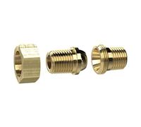 Solución. Rosca doble cónica de sellado, R 1 A, R 1 A, SW 50, SW1: 19, MS, presión de trabajo máx. 25 bares, temperatura de funcionamiento Máx. 150 °C.