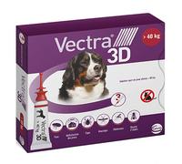 Solución spot-on Vectra® 3D para perros de más de 40 kg - 3 pipetas