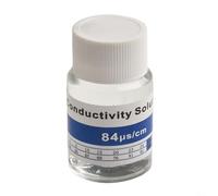 Solución tampón de pH 12,88 /cm Conductividad Calibración Estándar para medidor de pH, Salinidad y prueba ORP, Agente tamponante, 25ml (84us/cm)