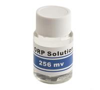 Solución tampón de pH 12.88/cm Conductividad Salinidad Calibración Fluido, para pruebas de calidad del agua, Medidor y mantenimiento de sondas, 25ml de reactivo estándar de laboratorio (ORP256mV)