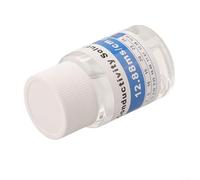 Solución tampón de pH de 12,88 /cm para calibración de conductividad y salinidad - 25 ml de agente tampón con precisión 1382 ppm, 84us/cm, 35PPT, ORP256mV (12,88 MS/CM)