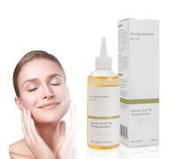 Solución Tonificante de Ácido Glicólico 7%, Suero de Cuidado Facial, Tónico Rejuvenecedor y Exfoliante Minimiza Poros Reduce Imperfecciones, Hidrata y Renueva Piel para Todo Tipo Piel,100ml (2)