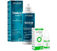 Solución Única Sensitive 350ml + Lágrimas Artificiales Comfort 15ml para Lentillas y Ojos Secos