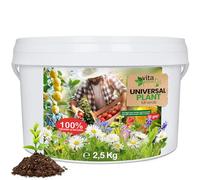 Solucion Universal Natural: Sulfato de Magnesio Concentrado Crecimiento, Proteccion y Cuidado de Plantas, Cultivo, Flores, Jardin, Frutales. Interior y Exterior - 2.5 kg