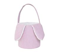 Soluciones de Almacenamiento para áreas Comunes Conejito de Pascua Conejito para Pascua Bolsas de cubo de Pascua con orejas de conejo Lindo soporte de almacenamiento de juguetes de dulces (37x20cm)