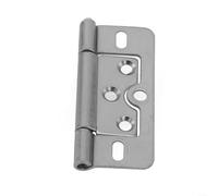 Soluciones de bisagra de hierro para tus necesidades de gabinete, adecuadas para persianas, armarios y armarios (plata)