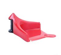 Soluciones de cuña de neumáticos para lavadoras de automóviles Gestión efectiva de mangueras y sistema de agarre (rojo)