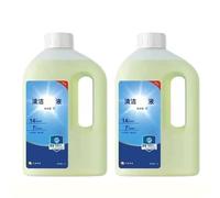 Soluciones de limpieza de suelos de 1 l, compatibles con ECOVACS DEEBOT T30 Pro Omni/T30S COMBO/T50 MAX PRO OMN/X5 OMNI/X8 Omni/X9 OMNI(2 bottles)