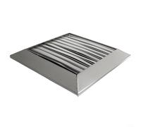 Soluciones de ventilación de acero inoxidable para paredes externas adecuadas para diversas necesidades de ventilación (150 mm)