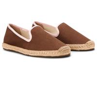 Soludos Mocasines de alpargata para mujer, marrón, rosado (Brown/Light Pink), 38/38.5 EU