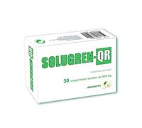 Solugren QR- Complemento Alimenticio para Molestias en la Cavidad Bucal con Vitaminas y Ácido Hialurónico - 30 Comprimidos bucales