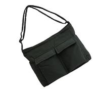 Solusa - Color sólido para el baño - Cabello ligero - Curso de constancia de piedras, croves y cruces - Perfecto para el trabajo, viajes, inclinación, bajo, reutilizable, lienzo, Verde, Mass Beauty