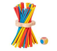 SOLUSTRE 1 Juego de Juguetes Montessori: Juego de Equilibrio de Madera para niños - Divertido Juego de Mesa Familiar - Mejora la coordinación Ojo-Mano, la Paciencia y la Estrategia, y la combinación