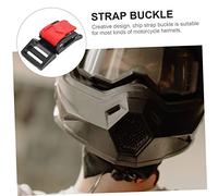 SOLUSTRE 10 Piezas Kit de Hebillas de Liberación Rápida para Casco de Motocicleta Repuesto para Correa Barbilla Material Abs y Hierro Instalación y Duradera