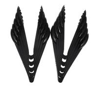 SOLUSTRE 10 Piezas Pinzas de Plástico para Servir Ensalada Diseño Antiescaldaduras, Material Pp Duradero y Apariencia Elegante, Ideales para Catering y Fiestas