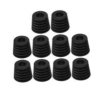 SOLUSTRE 10 piezas Tapones de Silicona para Vino Unidades Tapón Reutilizable para Botellas de Bebidas Sellado Hermético Diseño Pequeño para Conservar Vino Bares y Fiestas