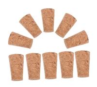 SOLUSTRE 100 piezas Tapones de Corcho Cónicos para Botellas de Vino Pack de Unidades Reemplazo para Botellas de Vidrio Hermético Perfectos para Decoración y Conservación de Bebidas
