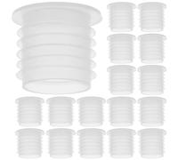 SOLUSTRE 100 Tapones De Plástico para Botellas De Vino Tapones De Repuesto Reutilizables De Ajuste a Presión Sellado Hermético para Salero Y Pimentero Macetas Y Mangueras