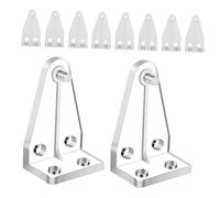 SOLUSTRE 10piezas Accesorios Transparentes para y Mecanismos De Control De Soportes De Pared para Hogar Hotel y Cocina