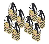 SOLUSTRE 10piezas Bolsitas De Temáticas De Abejas Para Fiestas Cajas De Dulces Para Bodas y Cumpleaños Prácticas y Atractivas