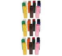 SOLUSTRE 11piezas Bolsa Para Botellas De Vino De Obsequio Bolsas De Papel Para Vino Tinto Unidades Con Asas Para Celebraciones De Navidad y Bodas