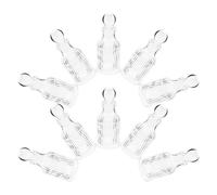 SOLUSTRE 12 Botellas de Agua para Bautizo 50 Ml con Tapa Transparente Conjunto de 12 Piezas para Comunión, Rituales Religiosos y Regalos Cristianos, Frascos para Líquidos Sagrados