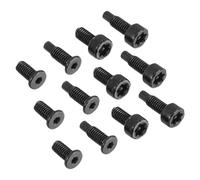SOLUSTRE 16 Piezas Tornillo de Reparación para Timbre Inteligente de Acero al Carbono Compatibilidad Fuerte y Prevención de Extracción, Adecuado para Apartamentos Residenciales