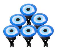 SOLUSTRE 18piezas Clips Decorativos Para Ventilación De Aire De Coche Diseño De Ojo Maléfico Difusor De Para Automóviles Accesorios De Decoración De Vehículos