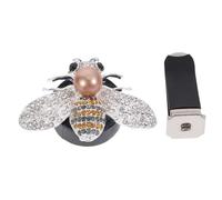 SOLUSTRE 1juego Clip De Ventilación Para Coche De Rhinestones y Perlas Decoración Aromática Para Aire Acondicionado Accesorio Para y