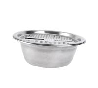 SOLUSTRE 1Juego Cuencos Inoxidable Multifuncional de Lavado y Rallador para Verduras y Frutas Gadget de Cocina y Duradero para Escurrir y Preparar
