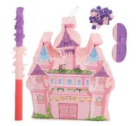 SOLUSTRE 1juego De Castillo De Princesa Para Cumpleaños Decoración Colgante Golpear De
