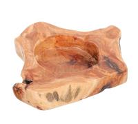 SOLUSTRE 1pieza Cenicero de Madera Creativo Grande para Hogar Estilo Chino Decorativo Seguro y Práctico para Sala y Oficina