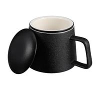 SOLUSTRE 1pieza Taza de Cerámica Japonesa con Filtro y Tapa Taza para Infusiones Resistente y Delicada para Té Casa Cafetería y Restaurante