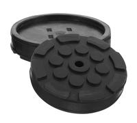 SOLUSTRE 2 Almohadillas Elevadoras para Gato de Suelo de Goma Antideslizante, Disco de Levantamiento Octogonal, Soporte para Gato Hidráulico, Accesorio para Uso Automotor, Protección