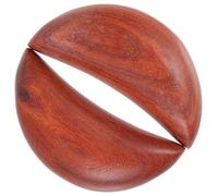 SOLUSTRE 2 Piezas Copa de Adivinación Portátil de Madera de Durazno para Ambientación del Hogar y Prácticas Budistas, Adecuado para Rituales de Templos