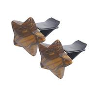 SOLUSTRE 2 Piezas Decoración De Estrellas y Para Coche Clips Para Salida De Aire Adornos Para Ventilación De Coche y Decoración De Salpicadero