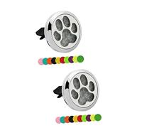 SOLUSTRE 2 Piezas Difusor De Aromaterapia Para Coche Aceite Esencial Para Coche Difusor Casero Aceites Para Difusor Aroma Del Pequeño Humidificador Ambientador Recargable Para