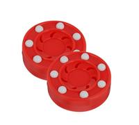 SOLUSTRE 2 Piezas Disco de Hockey sobre Patines para Entrenamiento Profesional, Alta Densidad Roce, Material PP Ligero, Adecuado para Competencia al Aire Libre