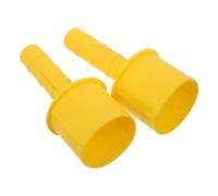 SOLUSTRE 2 Piezas Dispensador Agarre Mejorada Embalaje para Comodidad Fuerte de Film Estirable Mango de Plástico Amarillo Mudanzas