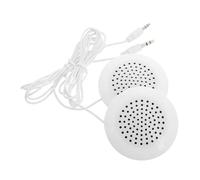 SOLUSTRE 2 Piezas Mini Altavoz Portátil para Almohada con Jack Integrado Sonido Claro y Realista Manos Libres para Dormir y Viajar de Unidades