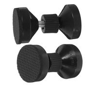 SOLUSTRE 2 piezas Topes Ajustables para Cabecero de Cama Fijadores Antivibración con Cojín EVA Soporte Resistente para Marco de Cama Anti-ruido y Antideslizante Fácil Instalación Mediano