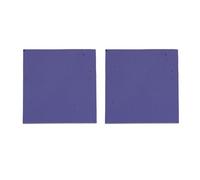 SOLUSTRE 2 placas de vidrio cobalto, 5 x 5 cm, azul para experimentos químicos, requisitos de laboratorio, reacción de color llamas, cristal filtrante