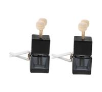 SOLUSTRE 2 Uds Botella De Perfume Para Aire Acondicionado De Coche Agente De Limpieza Varilla De Caída Tablero De Ventilación Protector De Automóvil Decoración De Coche Bandeja De