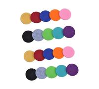 SOLUSTRE 200piezas Almohadillas Para Difusor De Aceites Esenciales Recargas Para Collar Locket Mezcla De