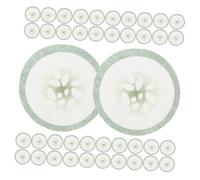 SOLUSTRE 200piezas Mascarilla de Pepino para Ojos No Tejidos para Cuidado de Piel para Mujeres Rutina de Belleza