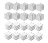 SOLUSTRE 20piezas Disipador Aluminio Refrigeración Bloque Aletas Fácil Instalación Unidades