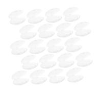 SOLUSTRE 20piezas Mini Caja Decorativa De Vitrina De Conchas Caja De Dulces De Conchas Marinas Para Guardar Aretes Joyero Pequeño De Plástico Estuche Para Dulces De Fiesta De Sirena
