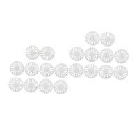 SOLUSTRE 20piezas Tapa De Lata De Aluminio Para Entrenamiento De Perros Tapa Difusora De Diseño y Seguro Para Casos De De Perro