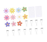 SOLUSTRE 22piezas Clips De Flor Para Ventilación De Aire Coche Decoración y Ambientador De Auto Accesorios De Estilo Único Para Interior De Vehículo Para Mujeres y Amantes Flores
