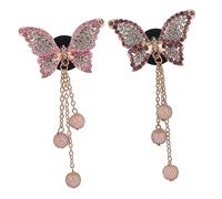 SOLUSTRE 2piezas Clip de Perfume de Perla Ambientador para Coche Clip para Perfume de Coche Gemas de Imitación Difusor de Aromaterapia para Ventilación para Decorar el Interior del Vehículo